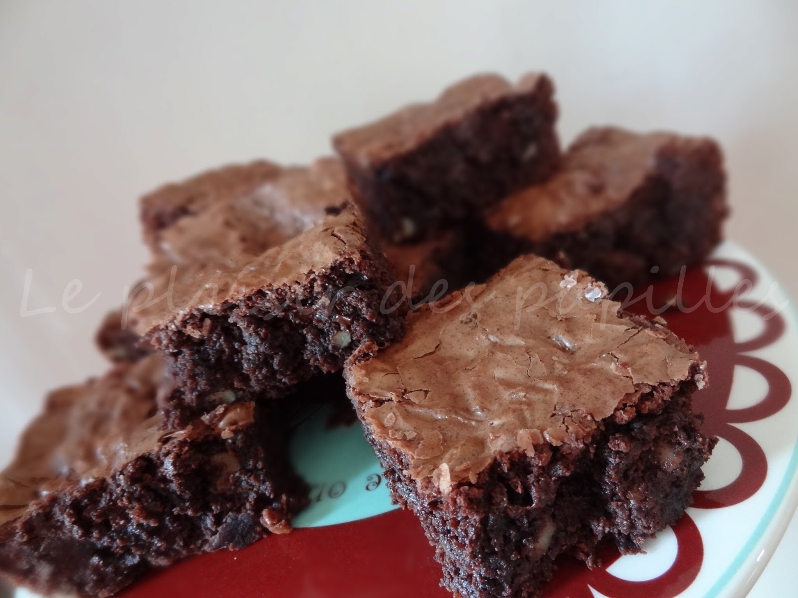 Le plaisir des papilles Brownies double chocolat Nestle Toll House