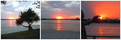 Bullcock Beach Sunset, Caloundra QLD AUS