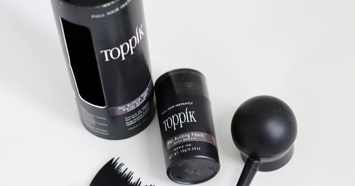 Review Toppik Hair Building Fibers Starter Kit Makeup Withdrawal