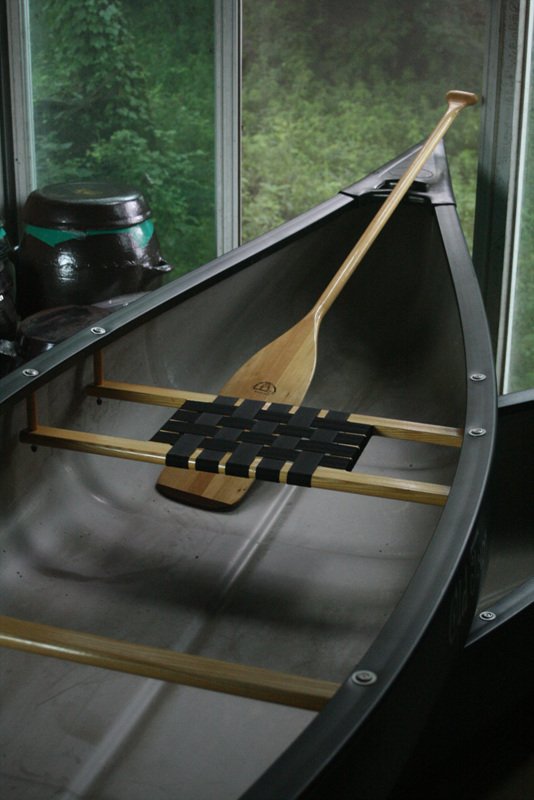 Changing the seat position of canoe