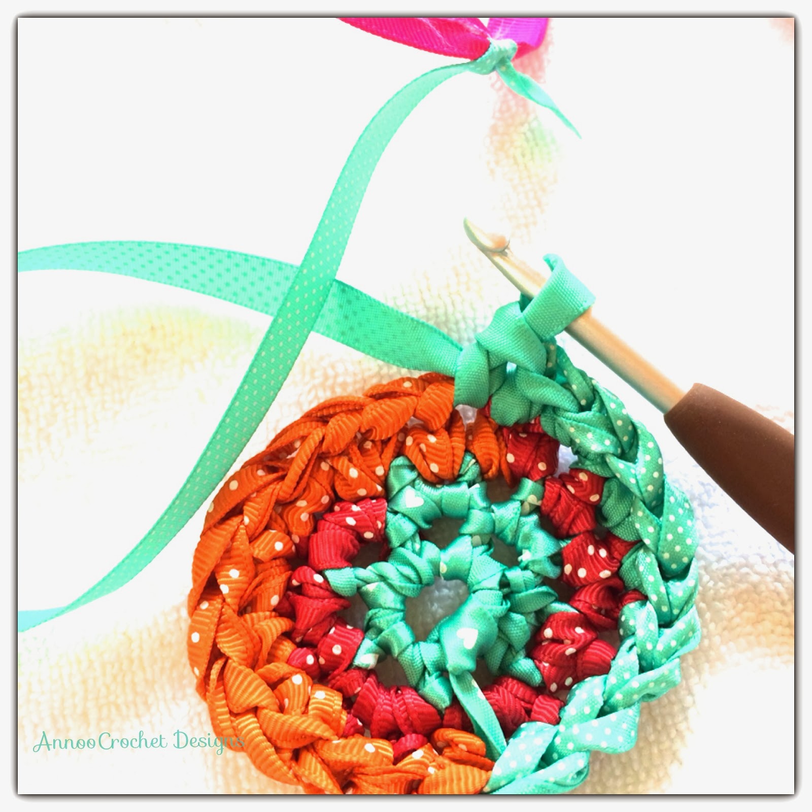 Ribbon's Crochet Basket Free Pattern Annoo's Crochet World Bloglovin’