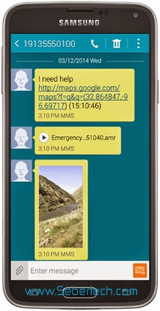 Samsung Gear 2: Sending Emergency Help Messages 10 Galaxy S5 Gear Manager Emergency Messages
