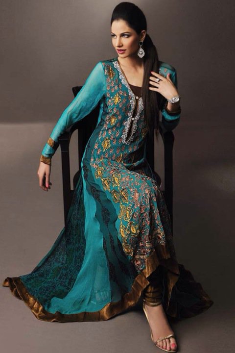 Fashion world latest Fashion: Pakistan winter fashion dresses designs.
