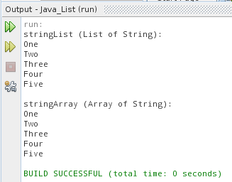 Converting between List and Array Converting between List and Array