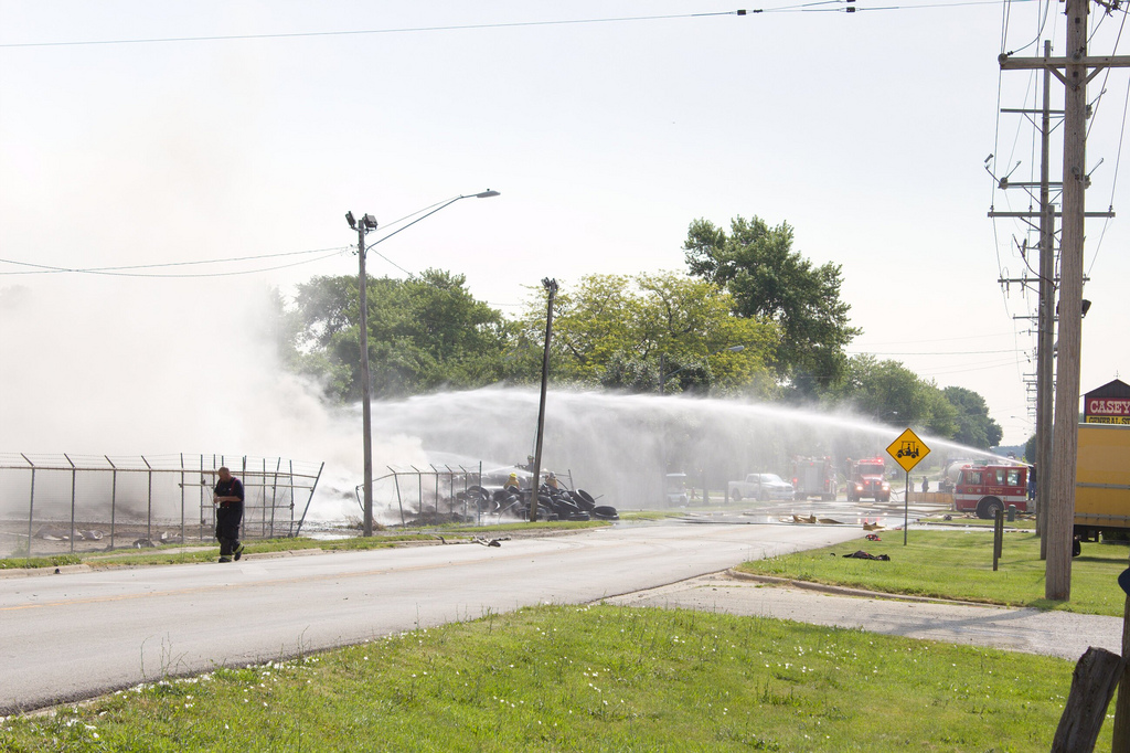 The Mental Munition Factory Witness to Hoopeston tire fire calls