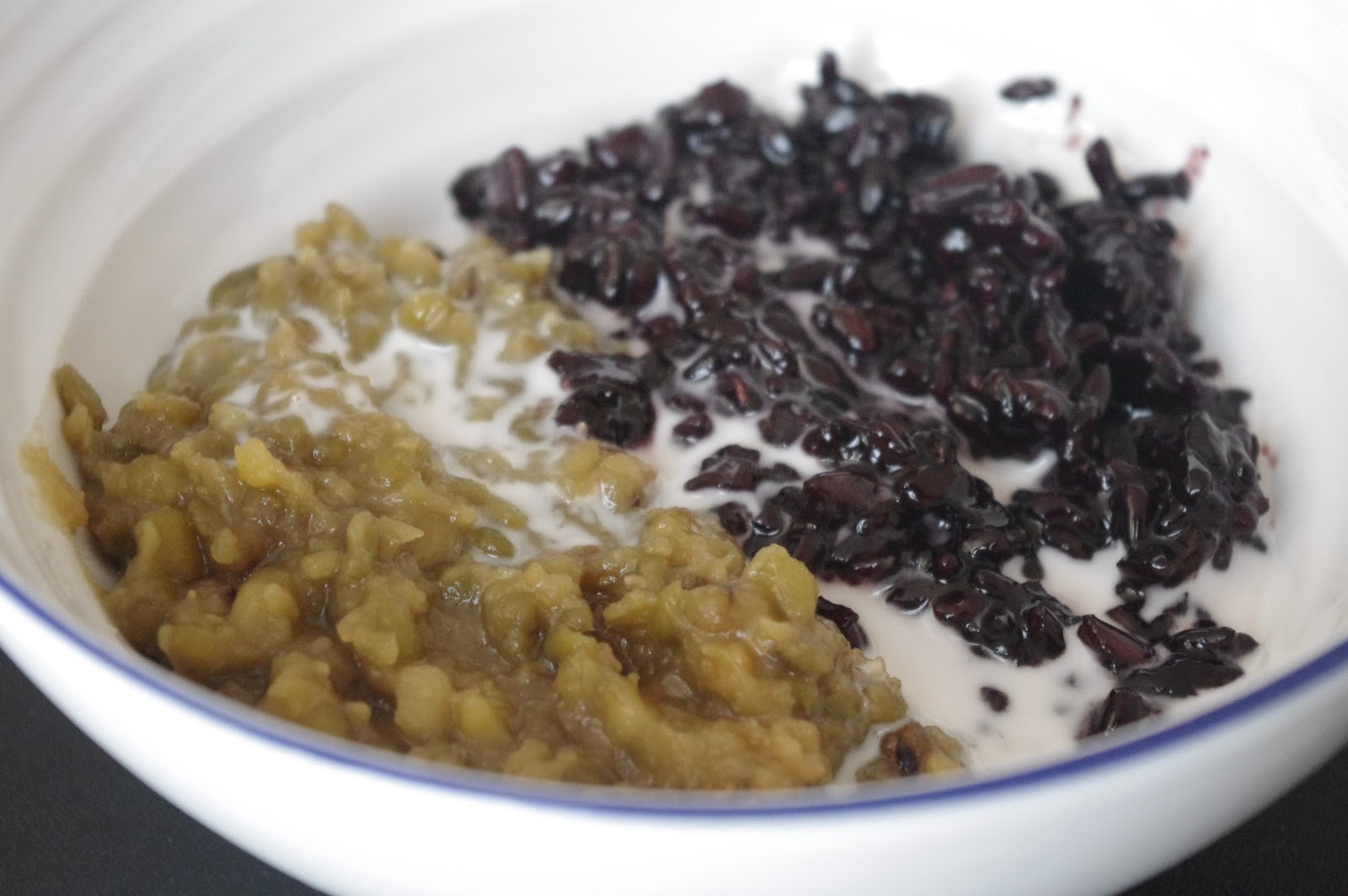 berkreasi di dapur Bubur Kacang Hijau Ketan Hitam