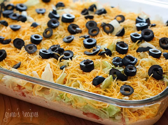Skinny Taco Dip I make this dip for every party!