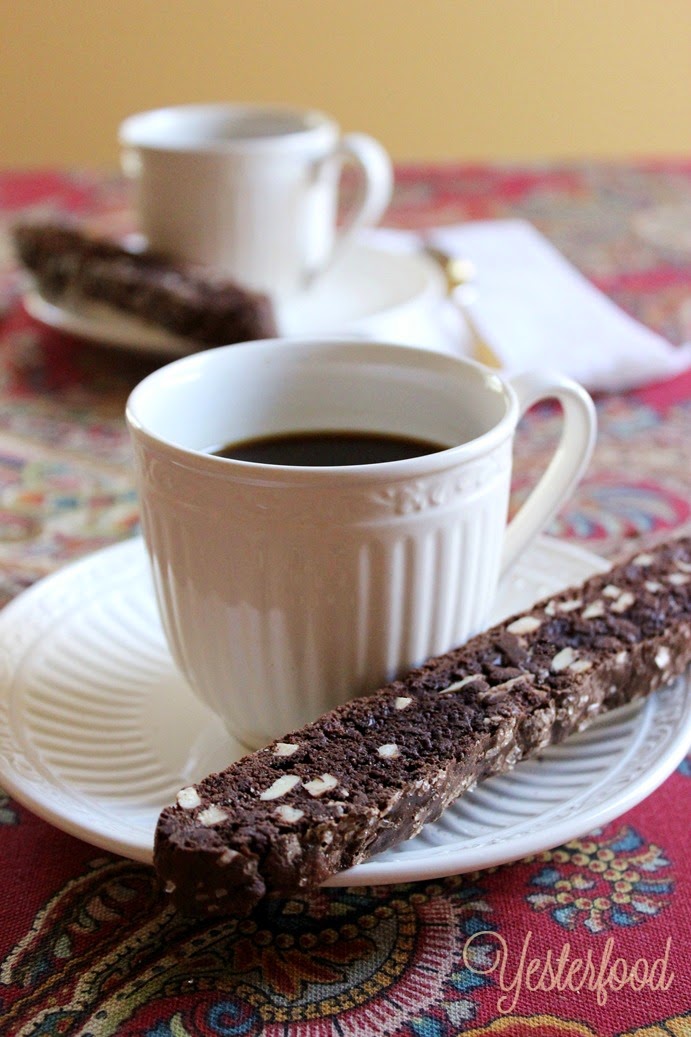 Yesterfood Chocolate Almond Biscotti