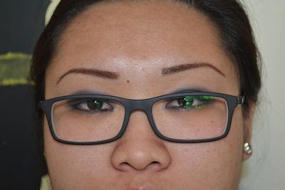 asymmetrical eyebrows challenging eyebrows