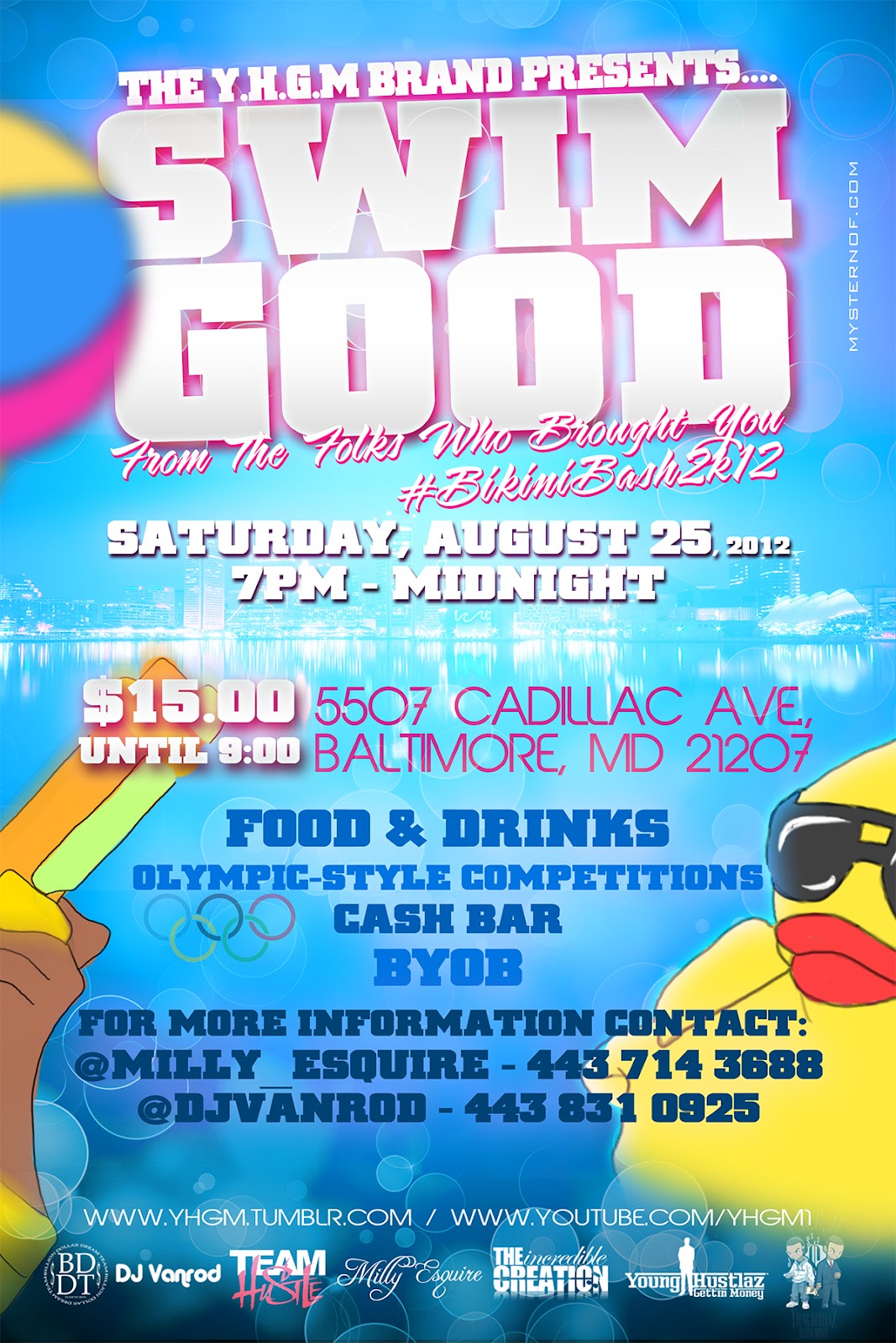 Pool Party Flyer