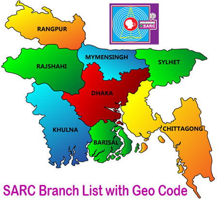 SARC Branch List with Geographic Code
