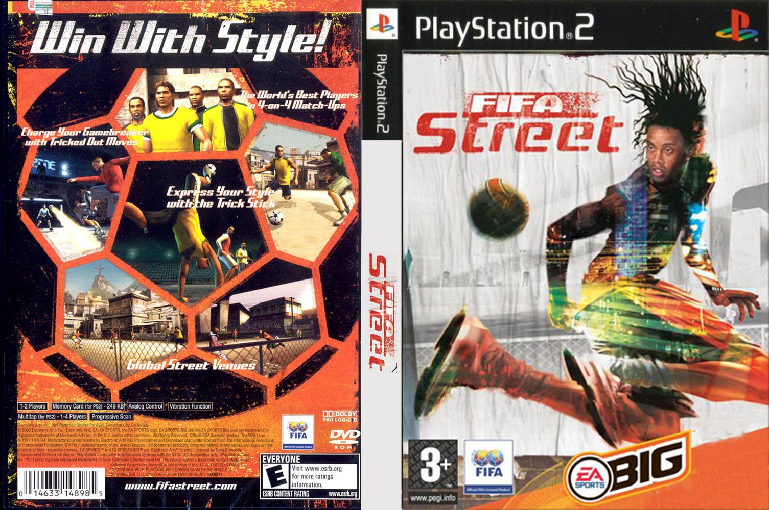 JC VIDEO PS2 FIFA STREET