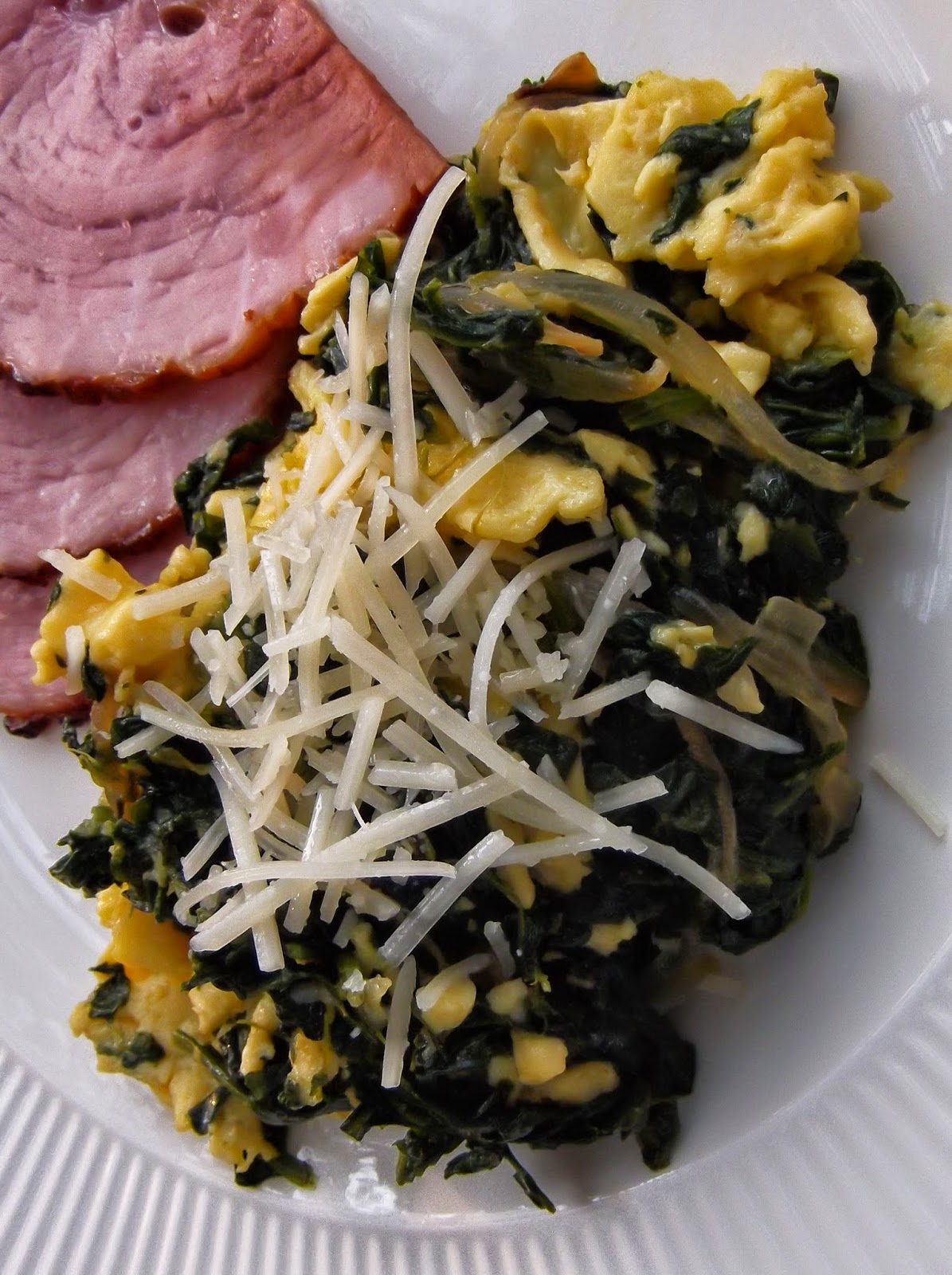 What's For Supper?: Sauted Spinach with Eggs