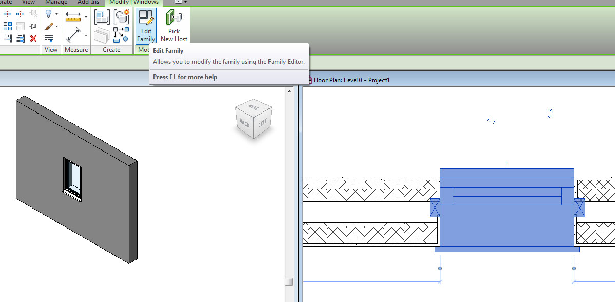 Revit Up Wall Reveals and Revit