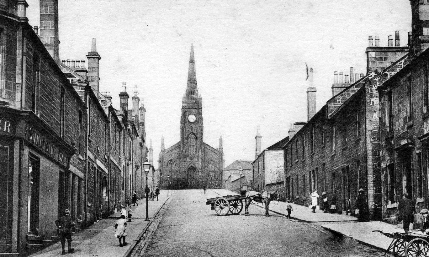 Tour Scotland Photographs Old Photograph Baird Street Coatbridge Scotland