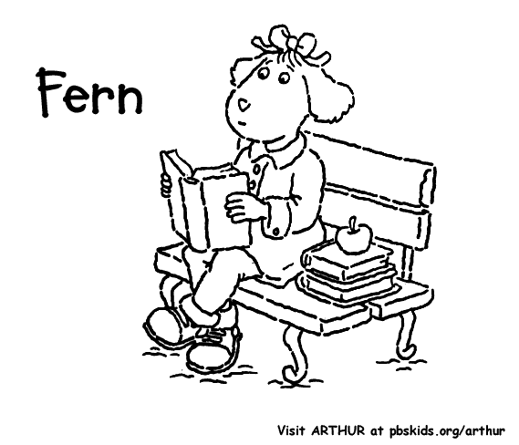 Arthur Coloring Page Arthur Coloring Page