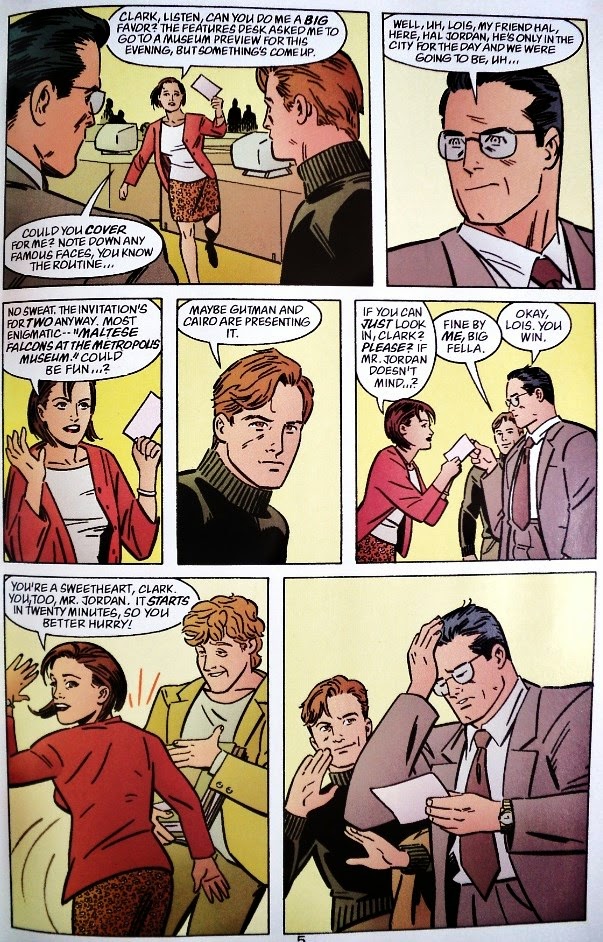 Green Lantern / Superman Legend of the Green Flame Neil Gaiman