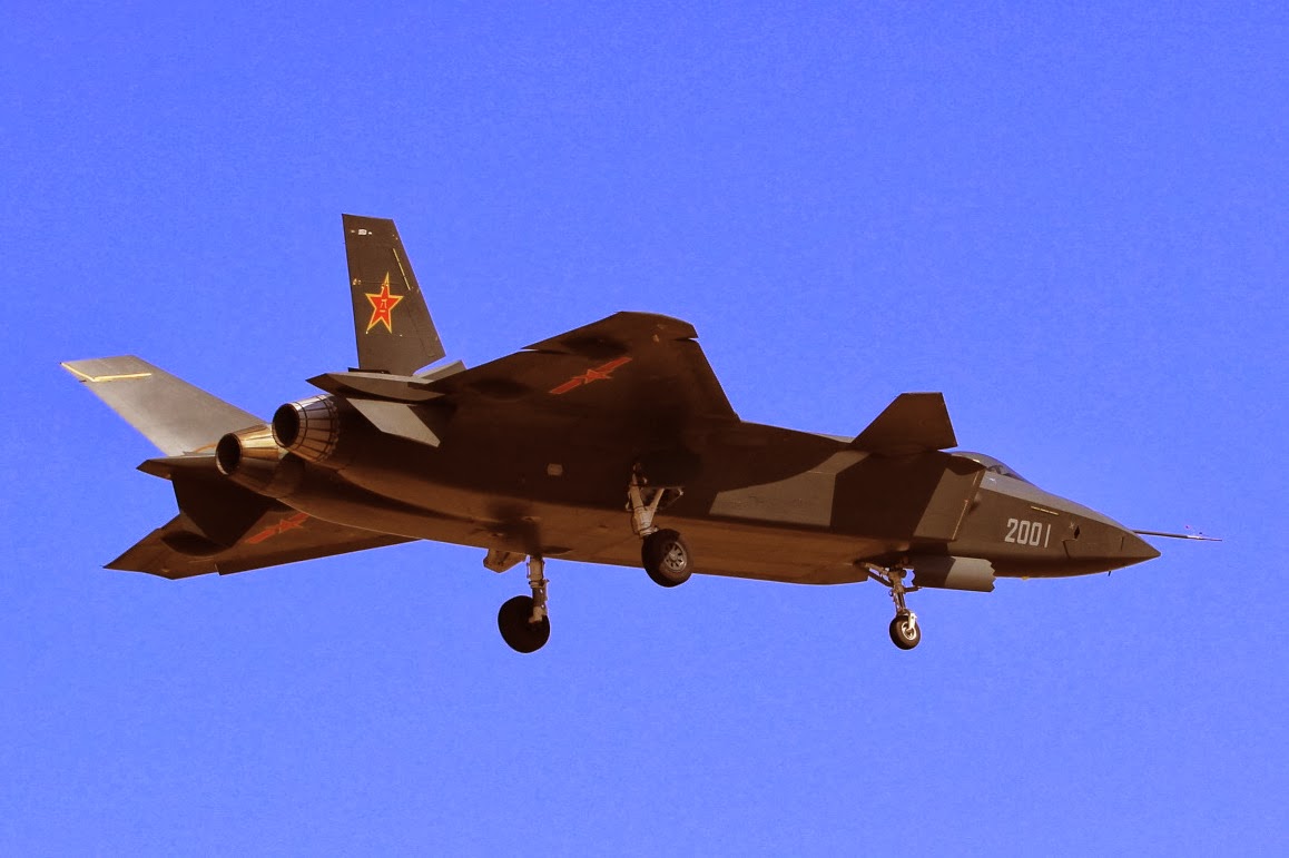Chinese J-20 5th Gen Stealth Fighter Jet Tests Two Different Engines