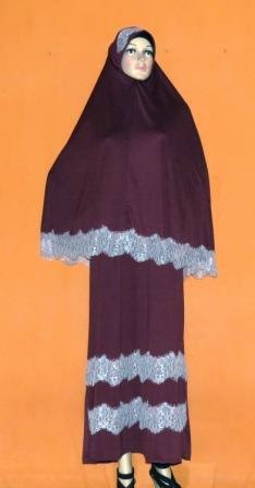 Gamis Bergo Panjang Renda GKM4664 Gamis Bergo Panjang Renda GKM4664
