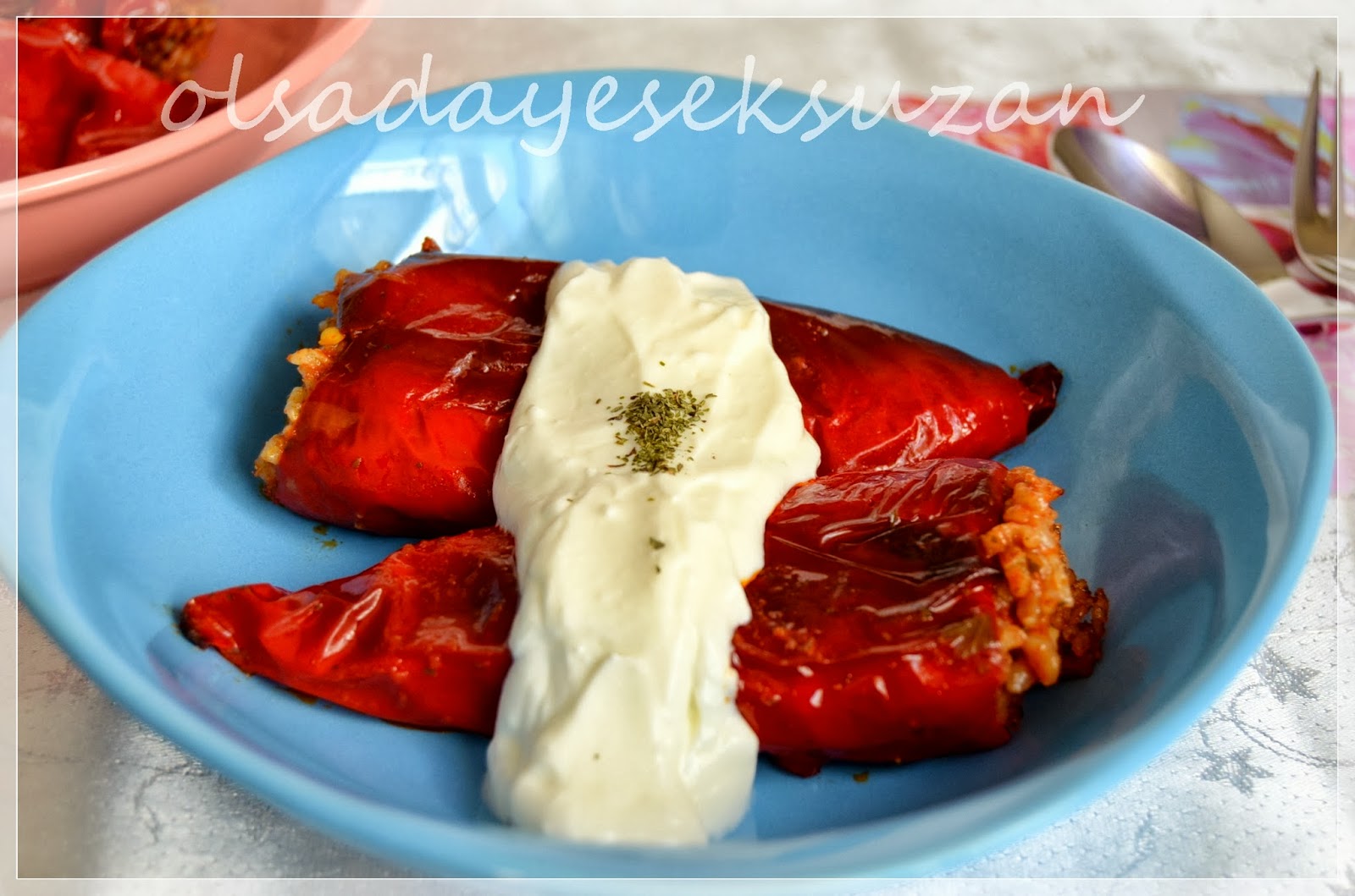 Kırmızı Biber Dolması Kırmızı Biber Dolması