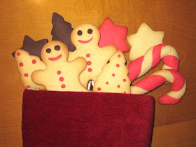 galletas navidad masa coloreada