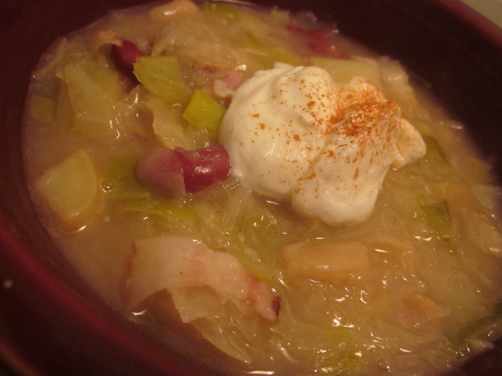 Vipava Corba (Bulgarian Cabbage Soup)