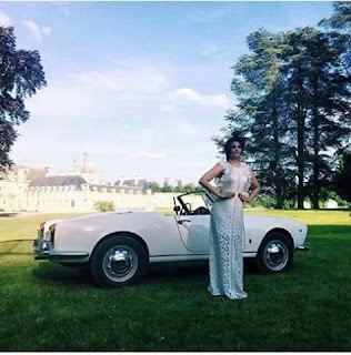 Aishwarya Rai at the launch of Longines' new Dolce Vita watch in Chantilly, France