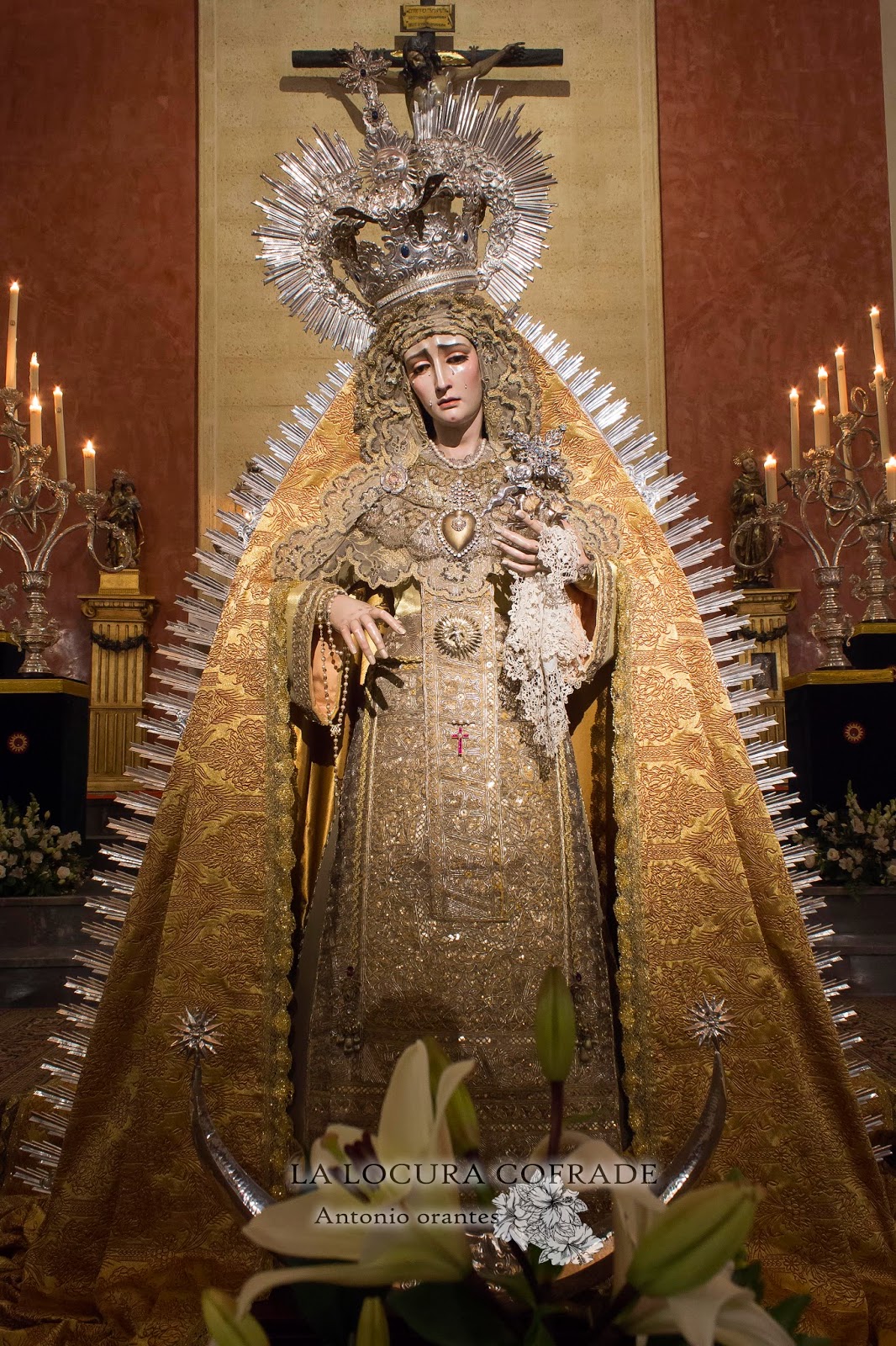 Besamanos a la Virgen del Sol de Sevilla 2014