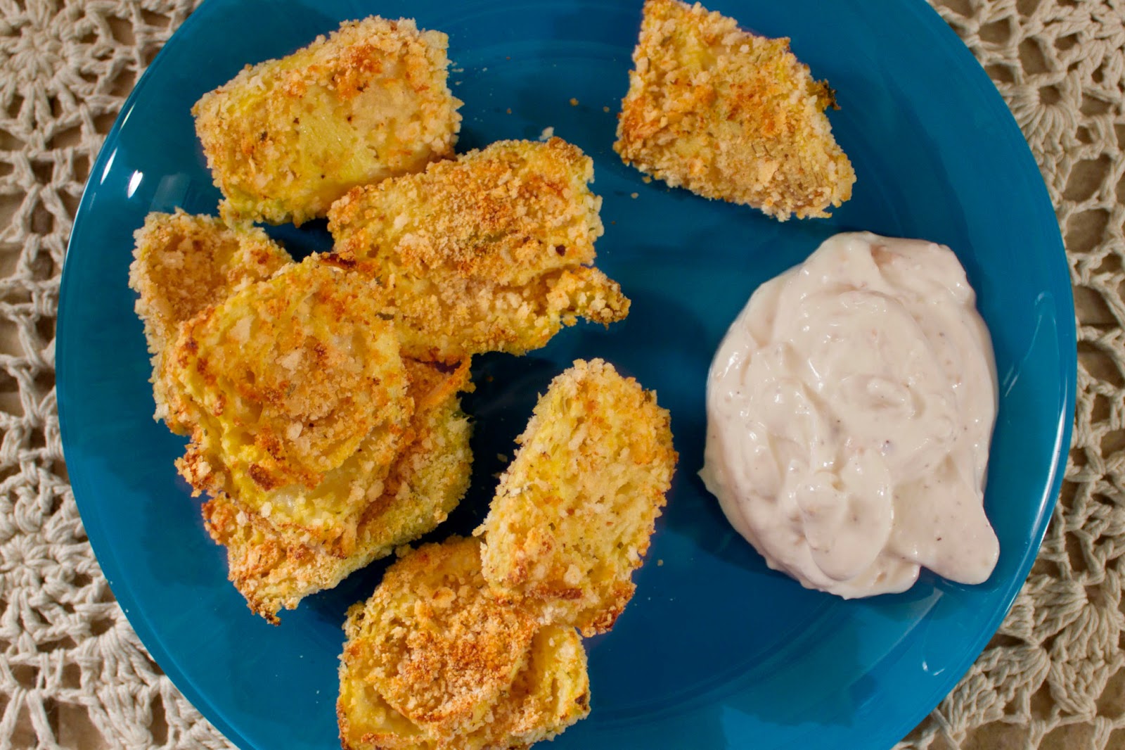 Munched Breaded Artichoke Hearts