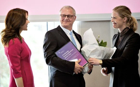 Crown Princess Mary of Denmark attends the official opening of the Festival of Research and presents the Research Communication Award 2015 at the Technical University of Denmark