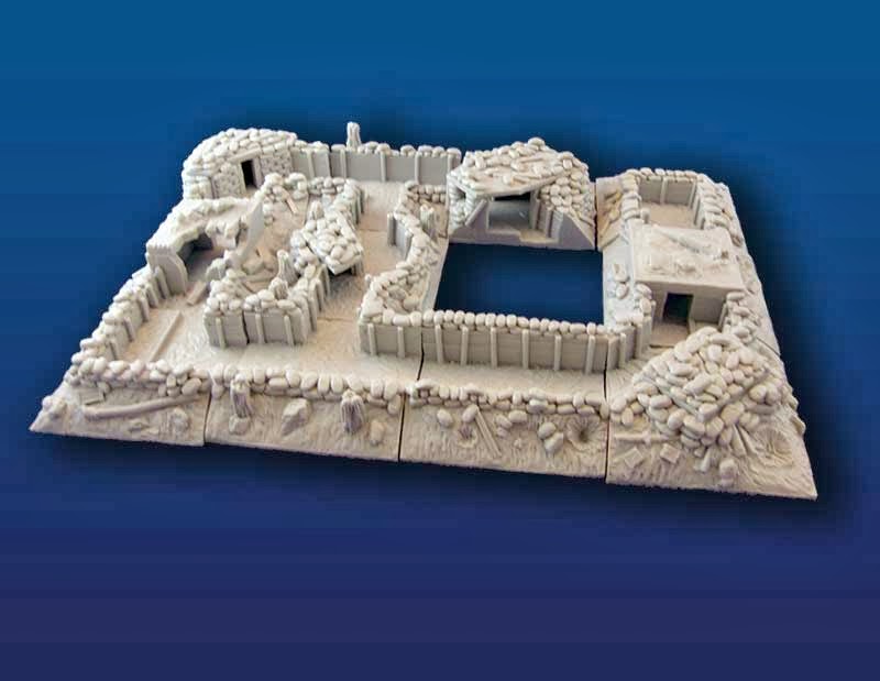 Tabletop Fix Acheson Creations 20mm Boxed WWI Trench System