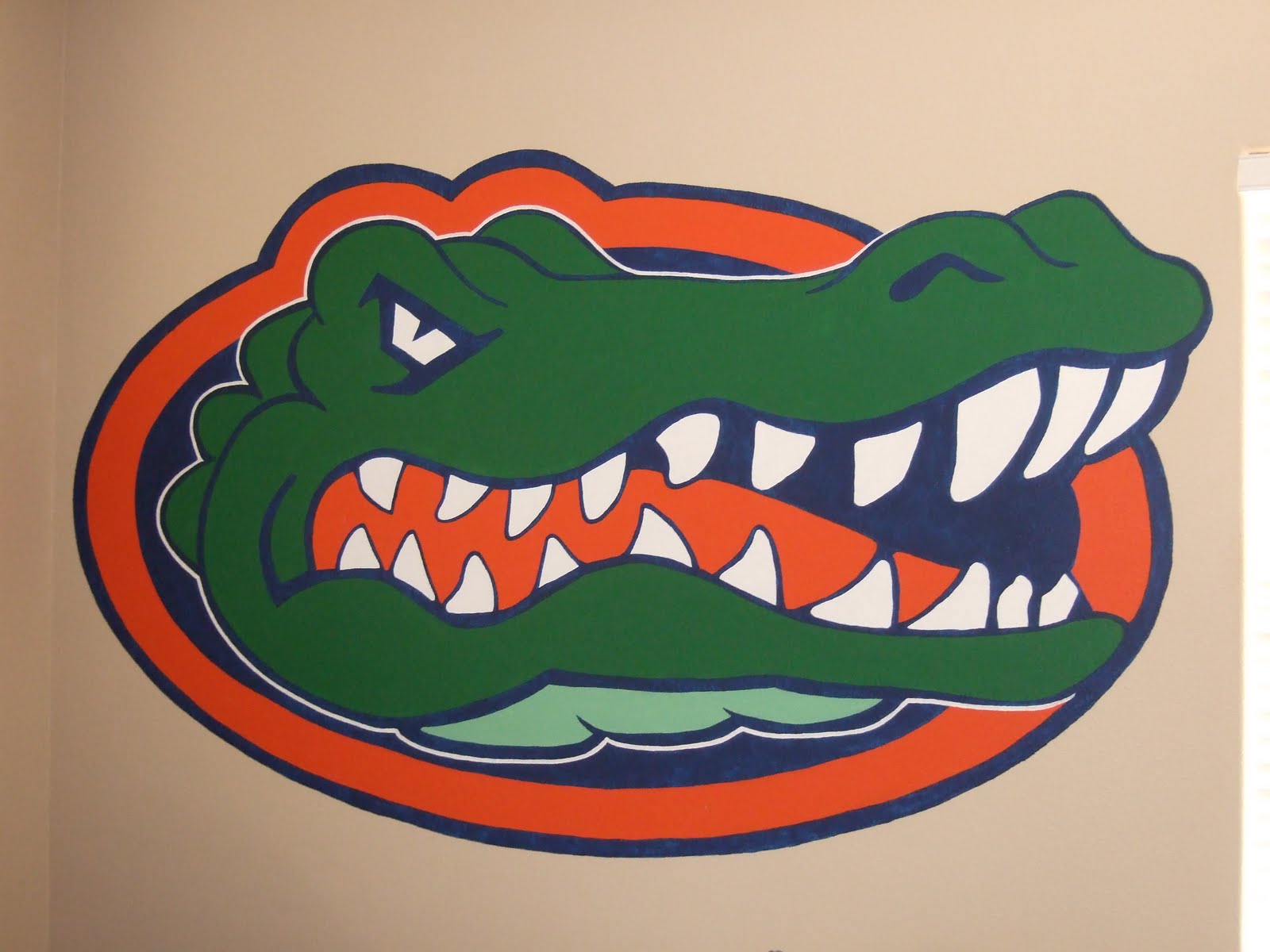 Murals by Emily Staheli: Florida Gators Logo
