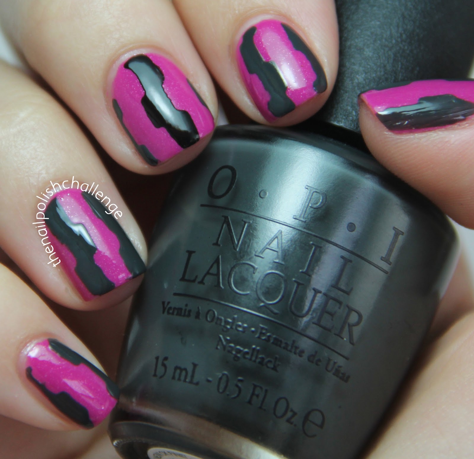 Kelli Marissa More Tape! Zipper Nail Art