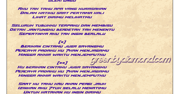 Lirik Lagu Terbaru Dan Terlengkap Percaya Padaku