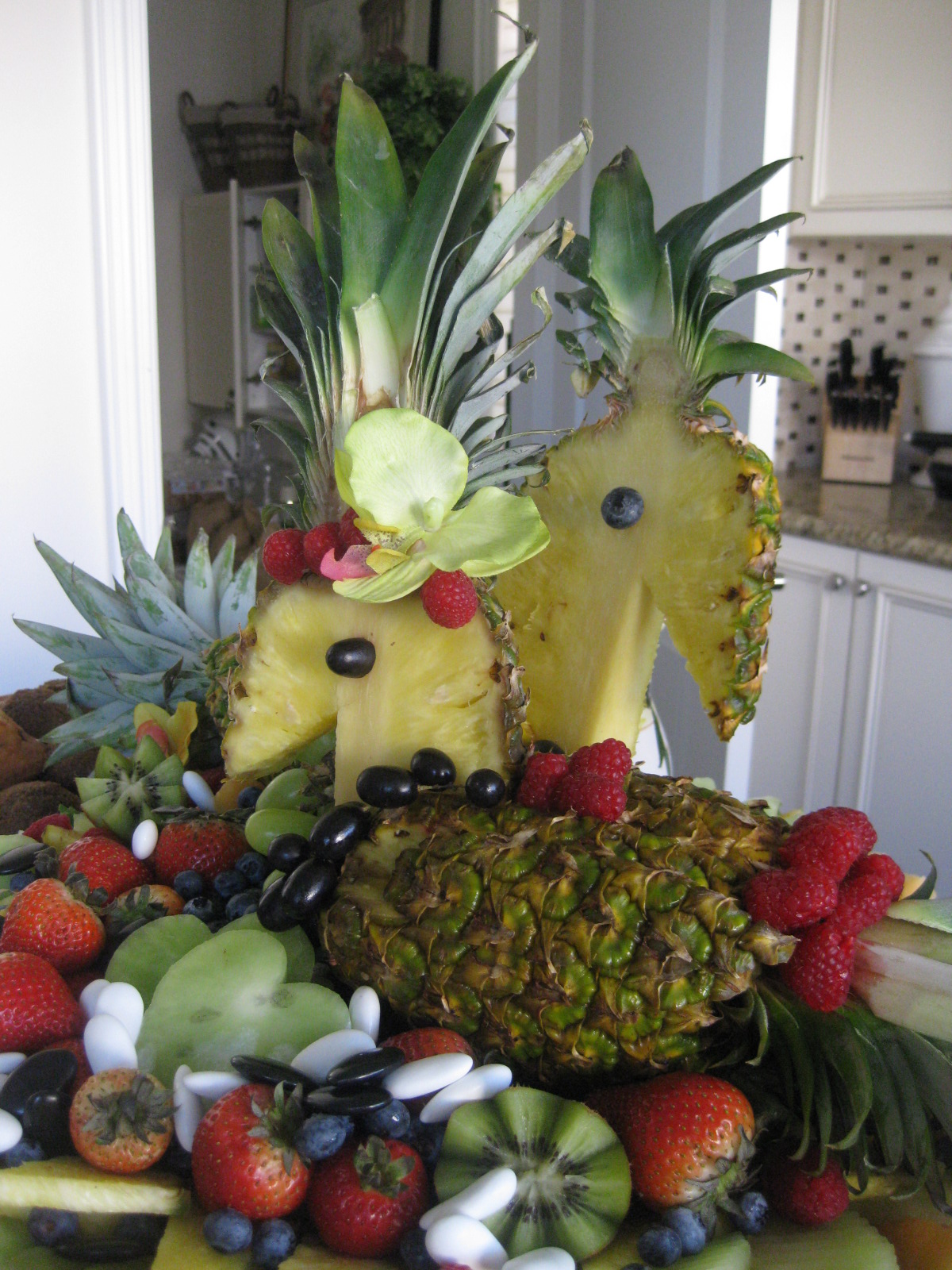 Fruit Platter Can Say It Wedding, Love