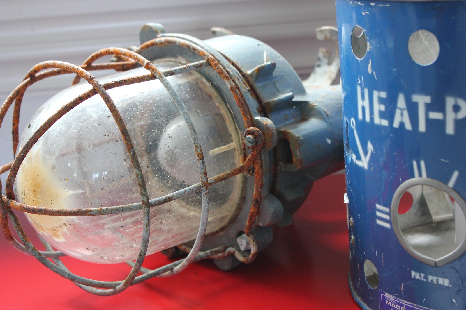 My`s lille verden: industri lampe.
