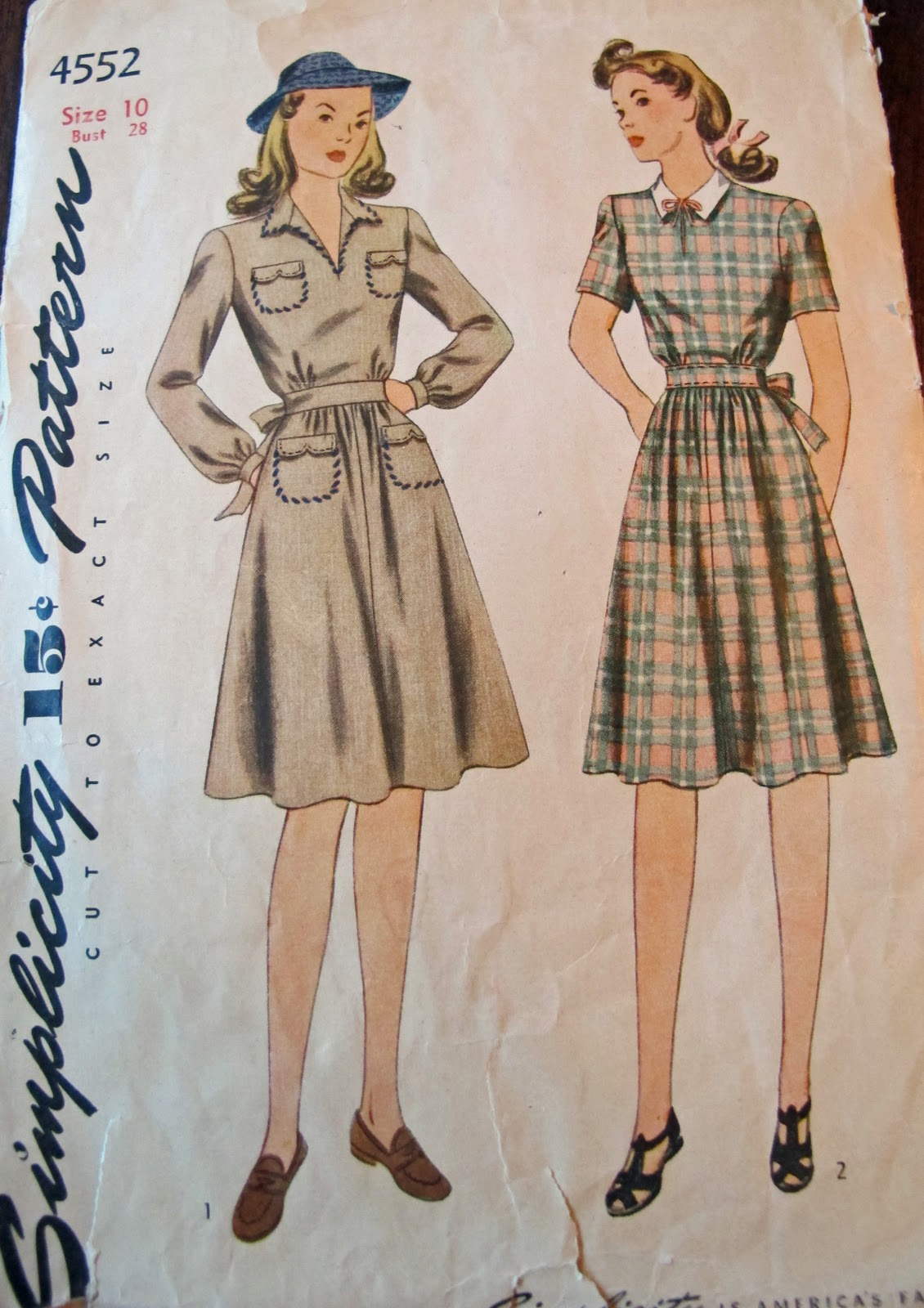 This Is A 1940s Girls Size 10 Pattern Was Also Made For Adults As You Can See By The Drawings On Envelope It Feels More Mature Than Others This Is A 1940s Girls Size 10 Pattern Was Also Made For Adults As You Can See By The Drawings On Envelope It Feels More Mature Than Others