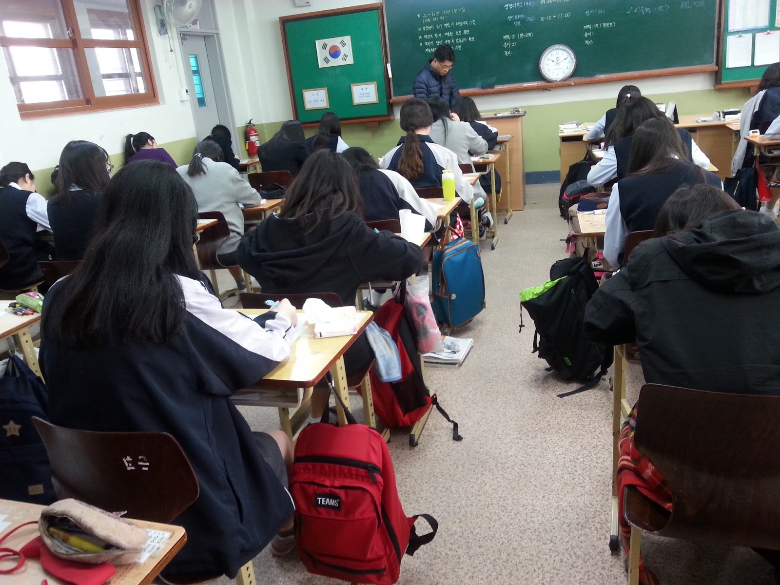 Korean Middle/High School System Cultural Difference