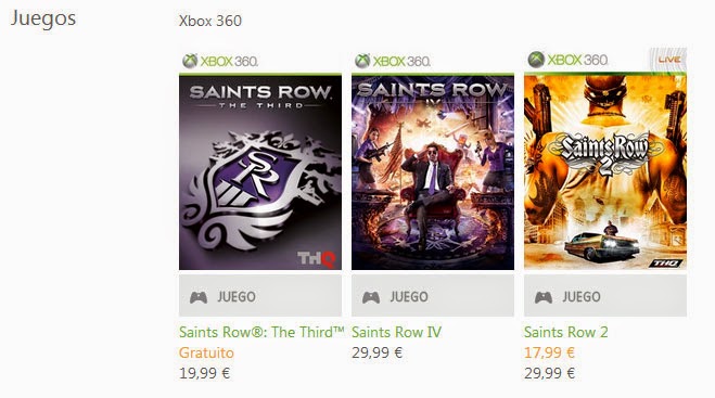Juego Saints Row: The Third Gratis Nuevo juego del Games with Gold de Mayo.
