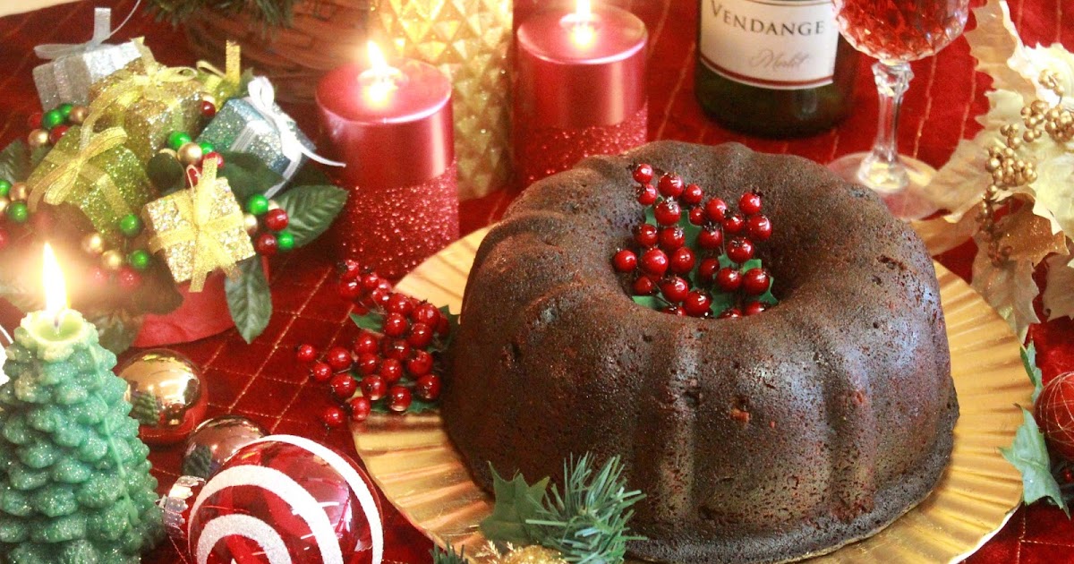 Manju's Eating Delights: Traditional Christmas Fruit Cake&hellip;.with Rum