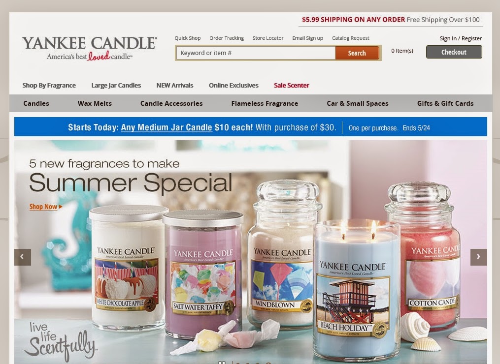 Promo codes for yankee candle