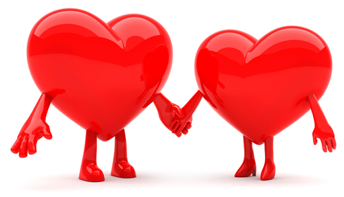 Heart couple icons
