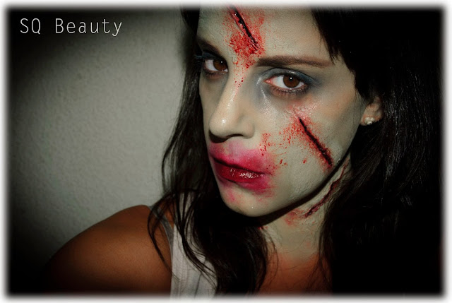 Maquillaje Halloween 13 Fantasmas Ghots makeup Silvia Quiros