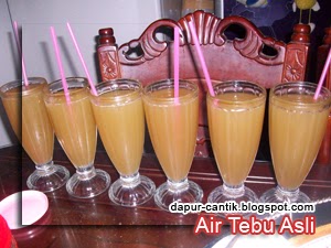Manfaat Air Tebu Asli ala Dapur Cantik Manfaat Air Tebu Asli Dapur Cantik