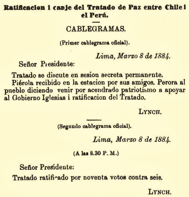 Opiniones de Tratado de Ancón