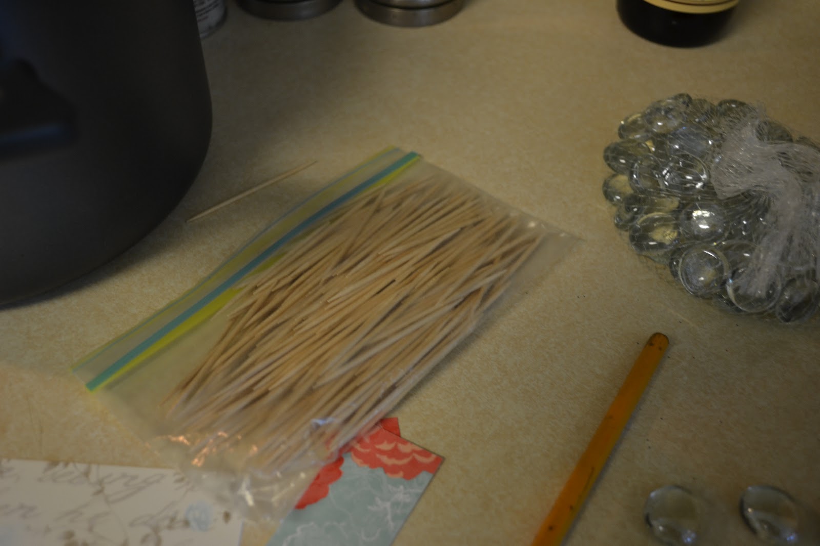 Four Little Gems DIY Glass Thumb Tacks