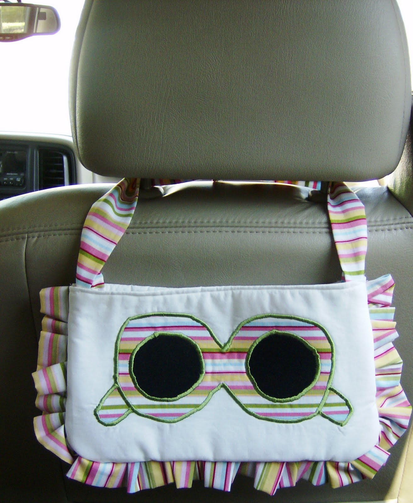 Build It, Sew It, Love It Car OrganizationSunglass Holder