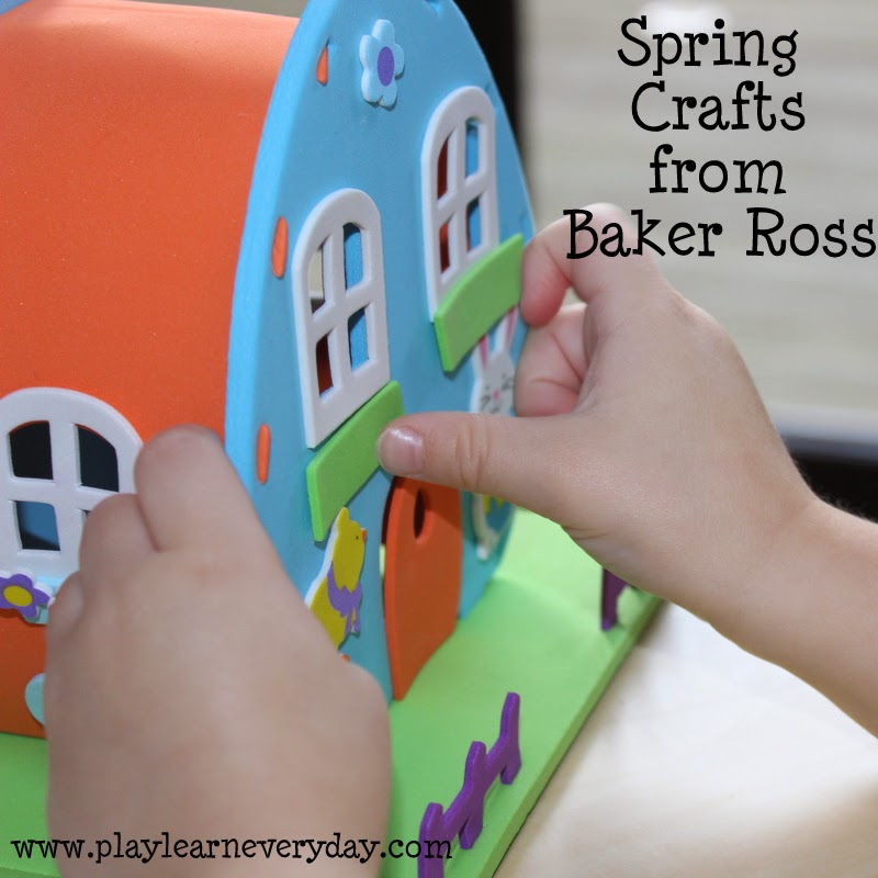 Spring Crafts from Baker Ross - Review - Play and Learn Every Day