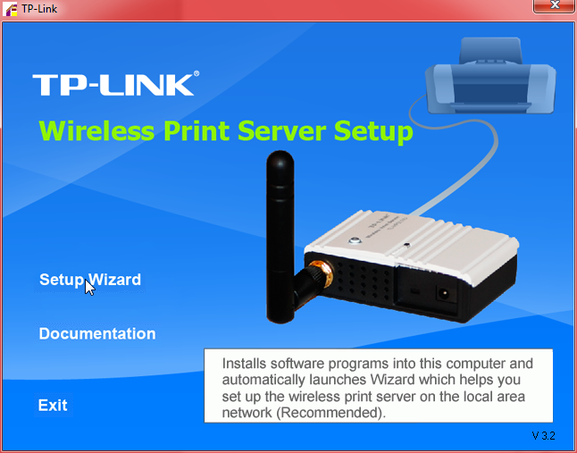 tp link printer server setup tl wps510u