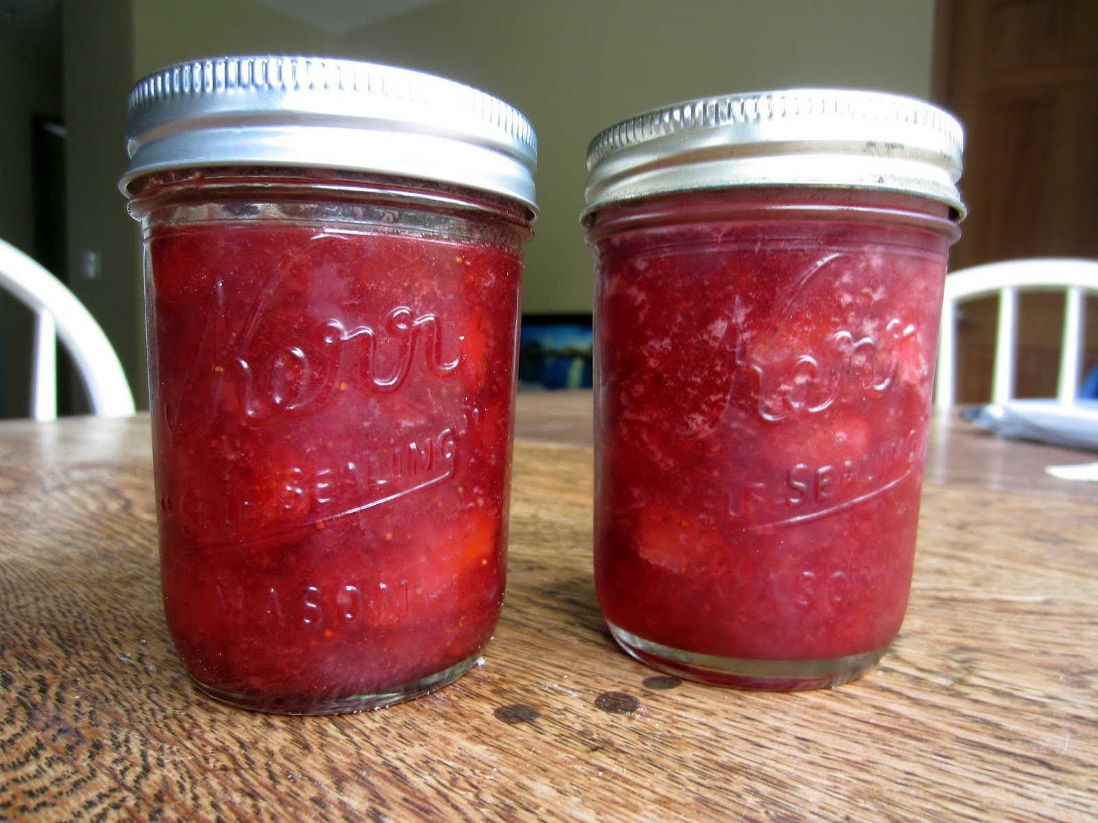 Canning Strawberry Jam with a kid friendly recipe.